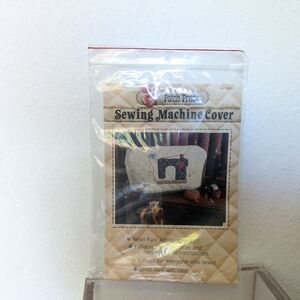 SEWING MACHINE COVER, Patch Press quilt pattern Uncut '80s No. 345B